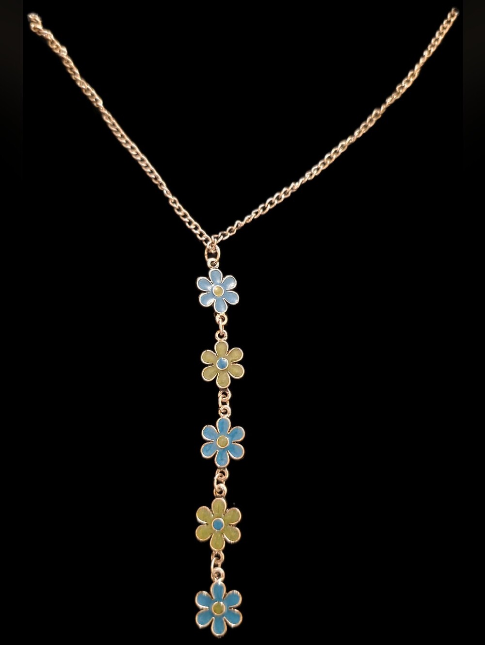 "Y" Flower Necklace